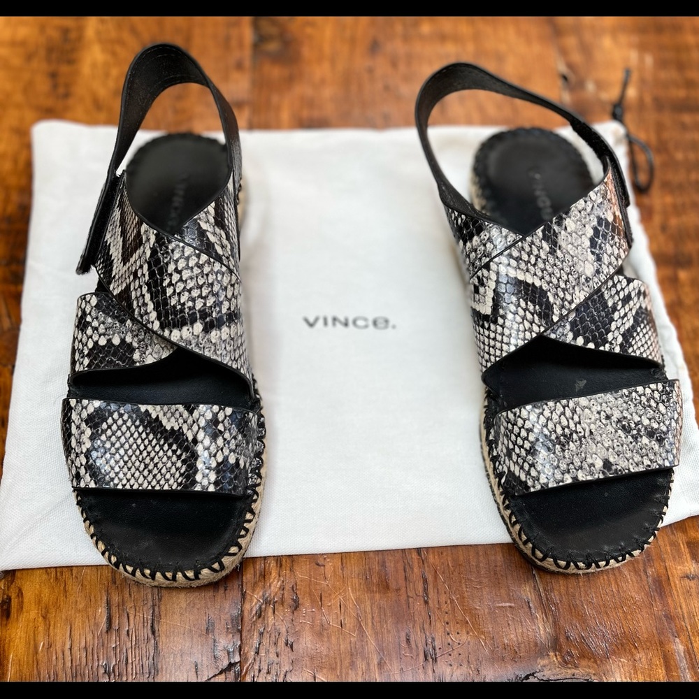 Vince Leather Sandals